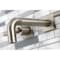 Kingston Brass KS6128CML Two-Handle Wall Mount Bathroom Faucet, Brushed Nickel KS6128CML - alternate 5